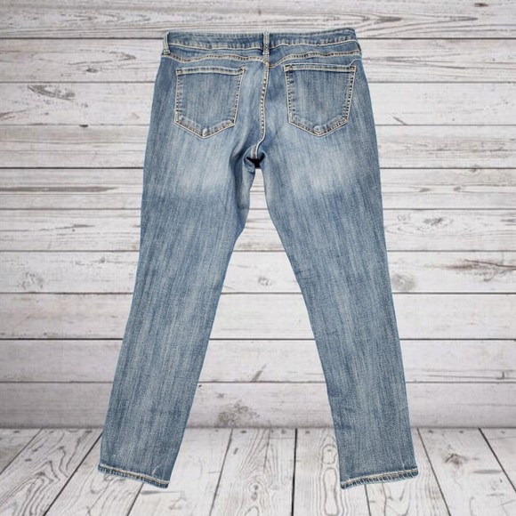 Old Navy Rockstar Women’s Jeans Size 14 Reg Blue Medium Wash - Picture 2 of 10